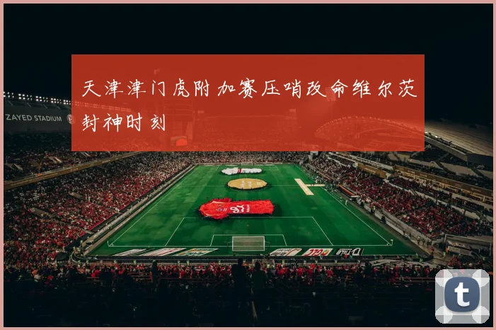 天津津门虎附加赛压哨改命维尔茨封神时刻